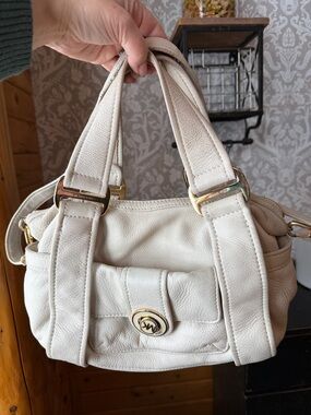 Michael Kors Vintage Satchel W/ Crossbody Strap